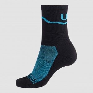 Black Ultimate Direction UD Micro Crew Sock | SRPA-72138