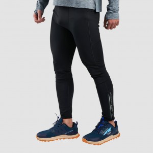 Black Ultimate Direction Velum Running Tights | EVWZ-10293