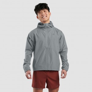 Grey Ultimate Direction Deluge Jacket | LBXN-54301