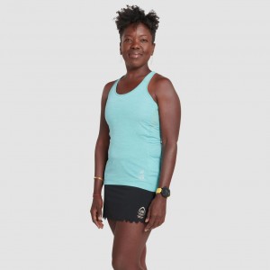 Turquoise Ultimate Direction Cirrus Singlet | FEWS-73951