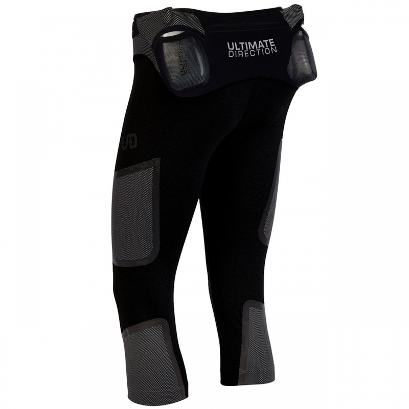 Black Ultimate Direction Hydro 3/4 Tight | QRCF-35416