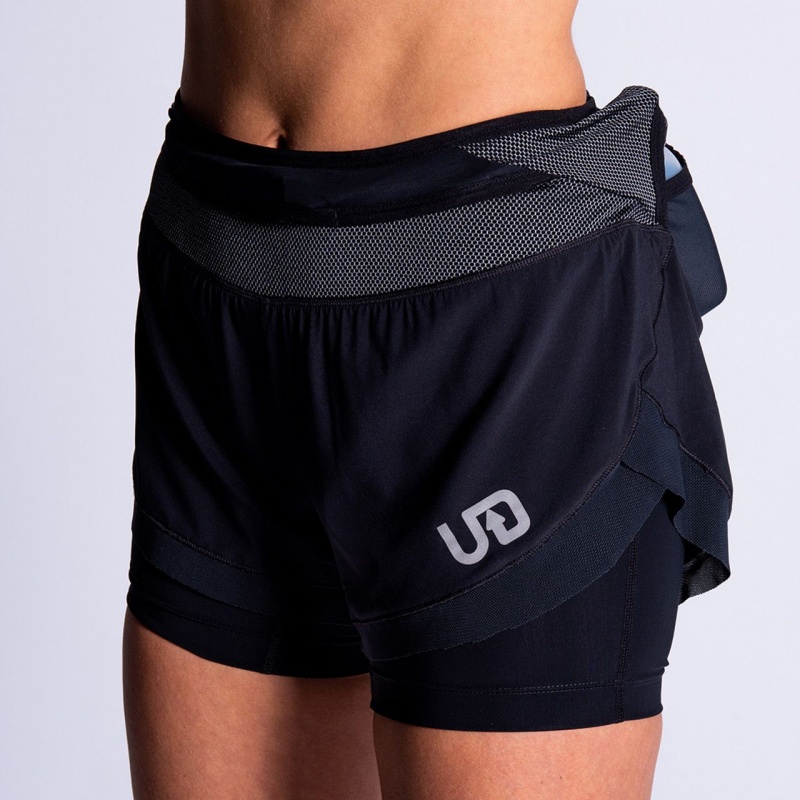 Black Ultimate Direction Hydro Short - 2019 | IKMG-06584