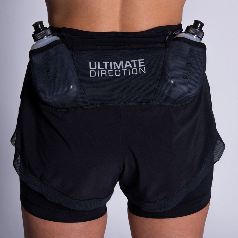 Black Ultimate Direction Hydro Short - 2019 | IKMG-06584