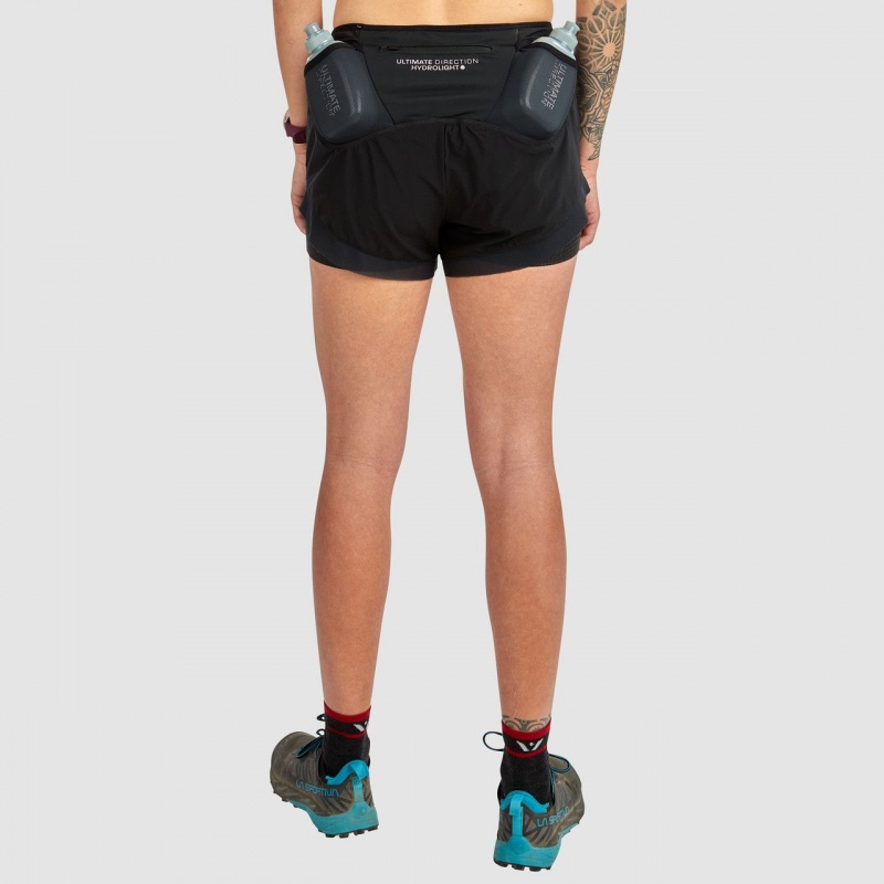 Black Ultimate Direction Hydro Short | YPRD-65824