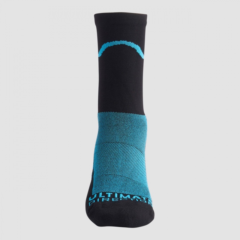 Black Ultimate Direction UD Micro Crew Sock | SRPA-72138