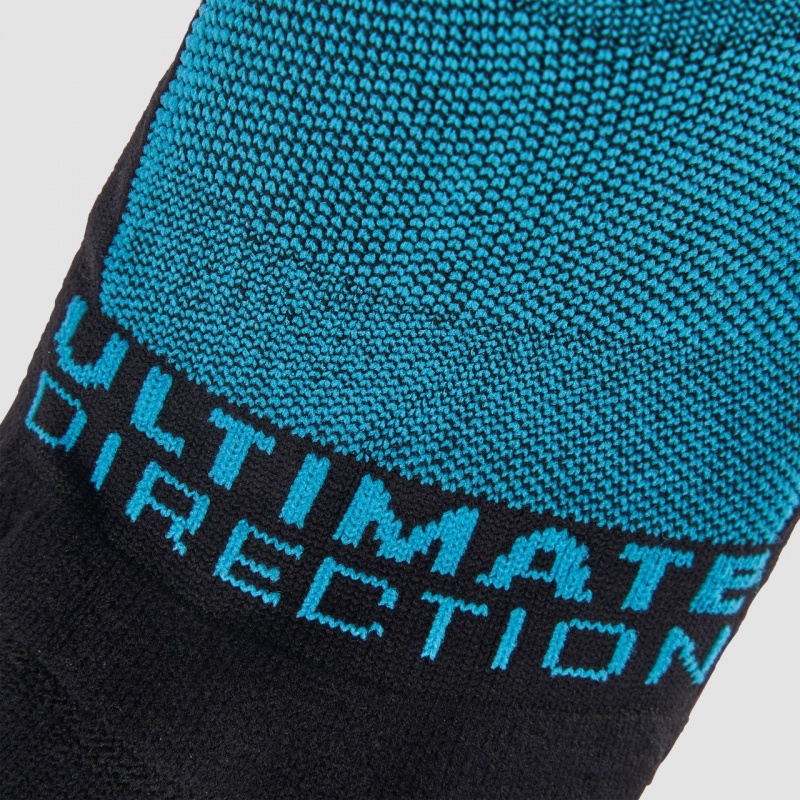 Black Ultimate Direction UD Micro Crew Sock | SRPA-72138