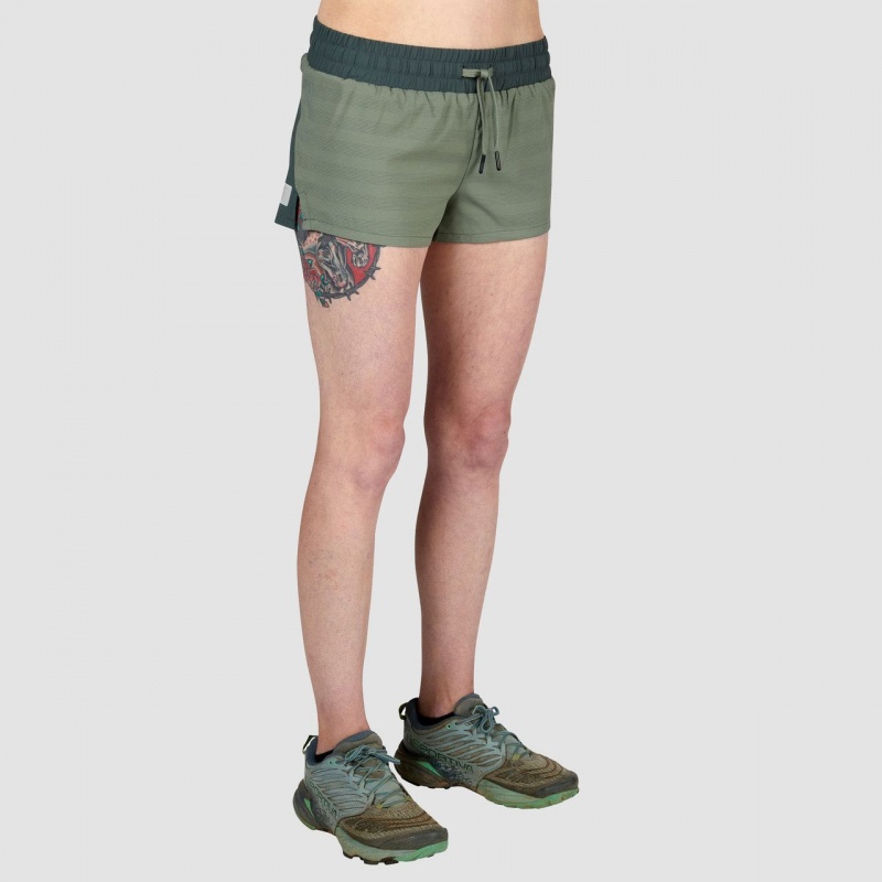 Camo Green Ultimate Direction Stratus Short - Prior Year | NPBD-60491