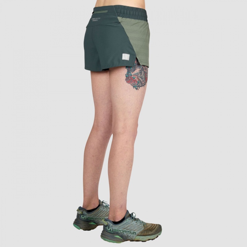 Camo Green Ultimate Direction Stratus Short - Prior Year | NPBD-60491