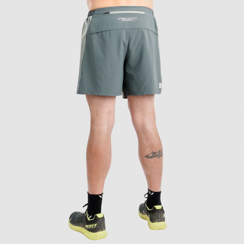 Camo Green Ultimate Direction Stratus Short - Prior Year | OXZR-95047