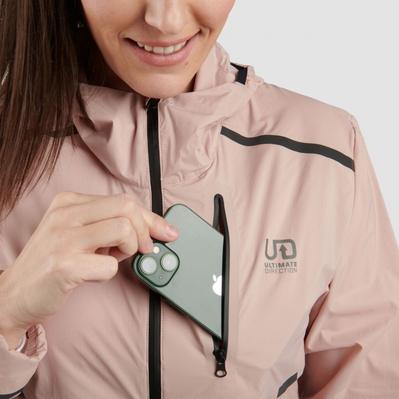 Clay Ultimate Direction Aerolight Wind Jacket | NAPS-09681