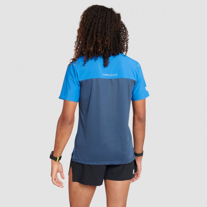 Deep Blue Ultimate Direction Cirriform Tee - Prior Year | VSRZ-67258