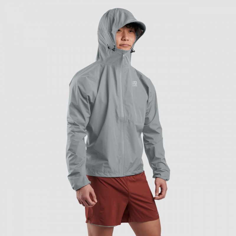 Grey Ultimate Direction Deluge Jacket | LBXN-54301