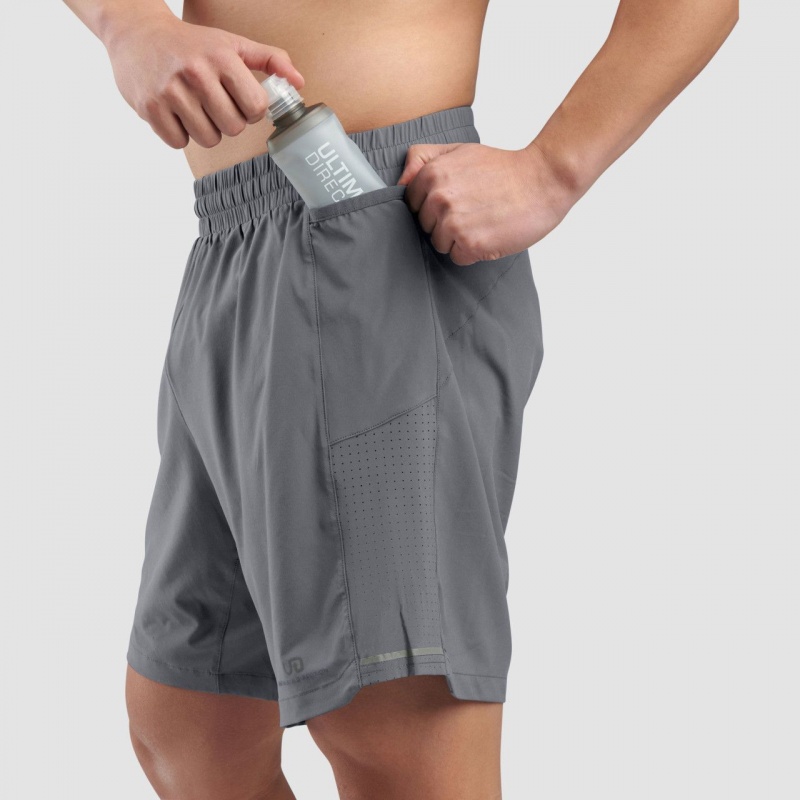 Grey Ultimate Direction Stratus Short | ZVTH-73980