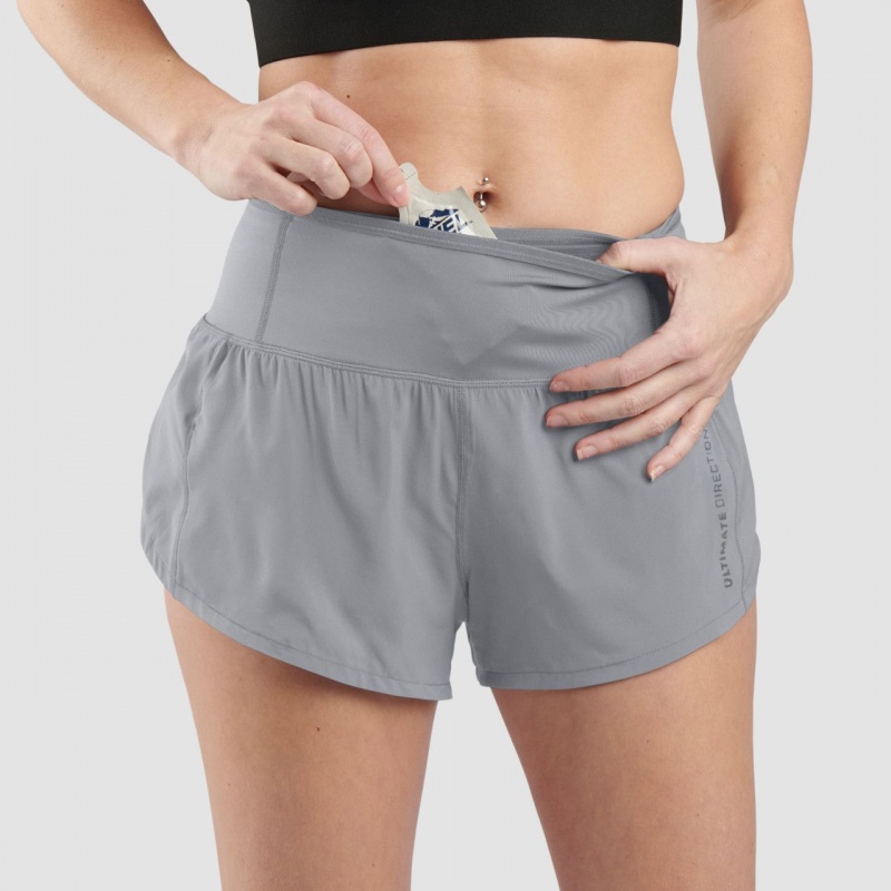 Grey Ultimate Direction Velum Short | LWVB-21507