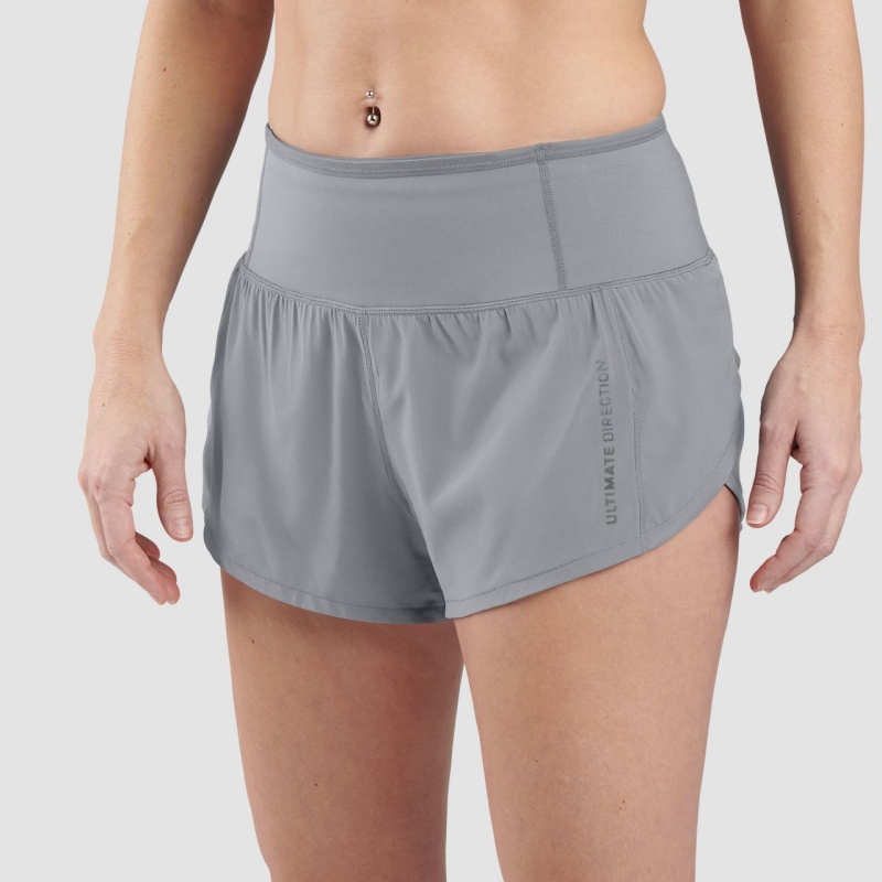 Grey Ultimate Direction Velum Short | LWVB-21507