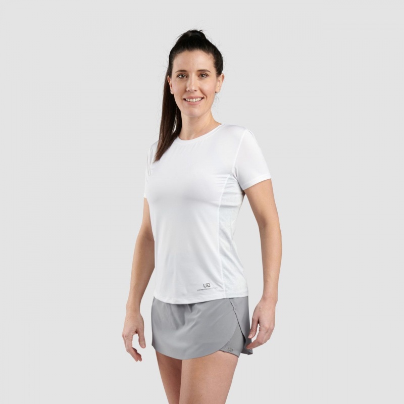 White Ultimate Direction Cirriform Tee | UFMR-14709